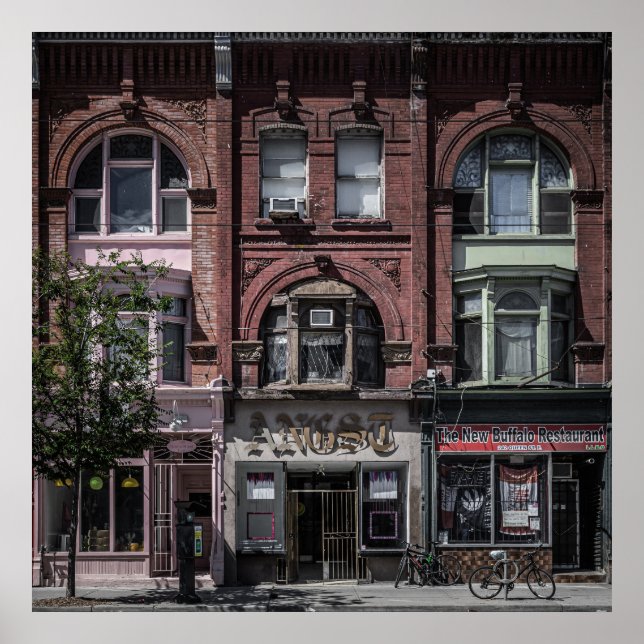 Poster Bygones e Beauticistas e Buffalos Sem Cor 3 (Frente)