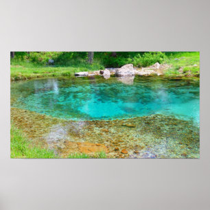 Póster Byrds Mill Primavera - Cor saturada