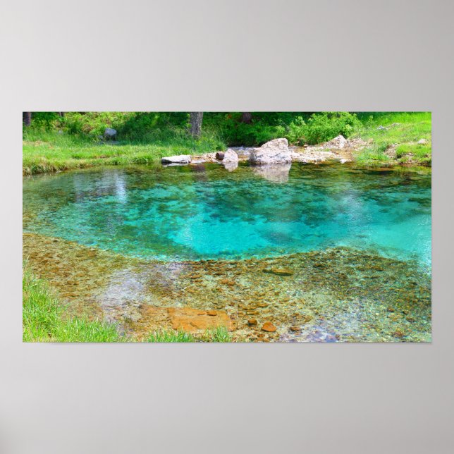 Póster Byrds Mill Primavera - Cor saturada (Frente)