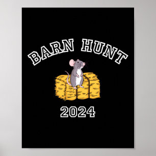 Poster Byrn Hunt Lover - Rn Hunt 2024 Com Rato Cute E H
