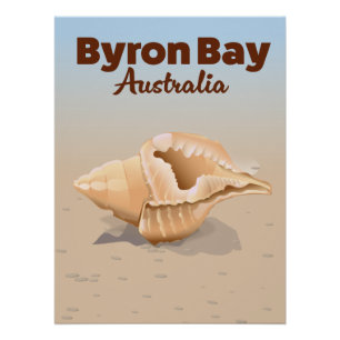 Póster Byron Bay Austrália