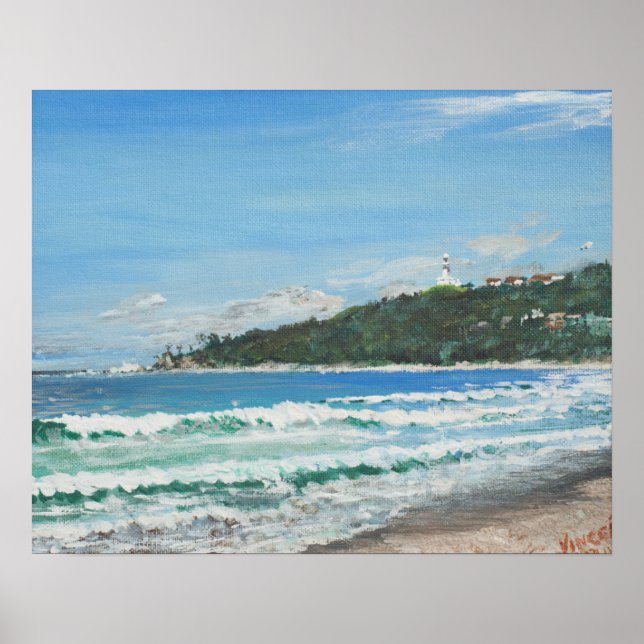 Poster Byron Bay, Austrália. 11/27/1998 (Frente)