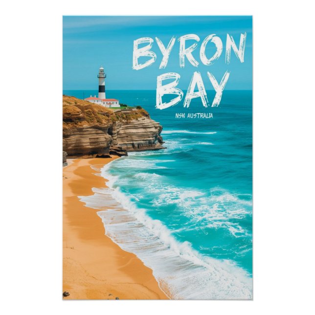 Póster Byron Bay NSW Australia (Frente)