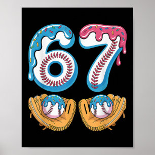 Poster Bysebyll 67 - Gotejamento de Sorvete 67 Meme Diver
