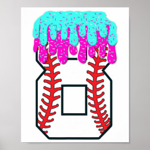 Poster Bysebyll Drill 8 Anos 8 Aniversário Boy Jersey N