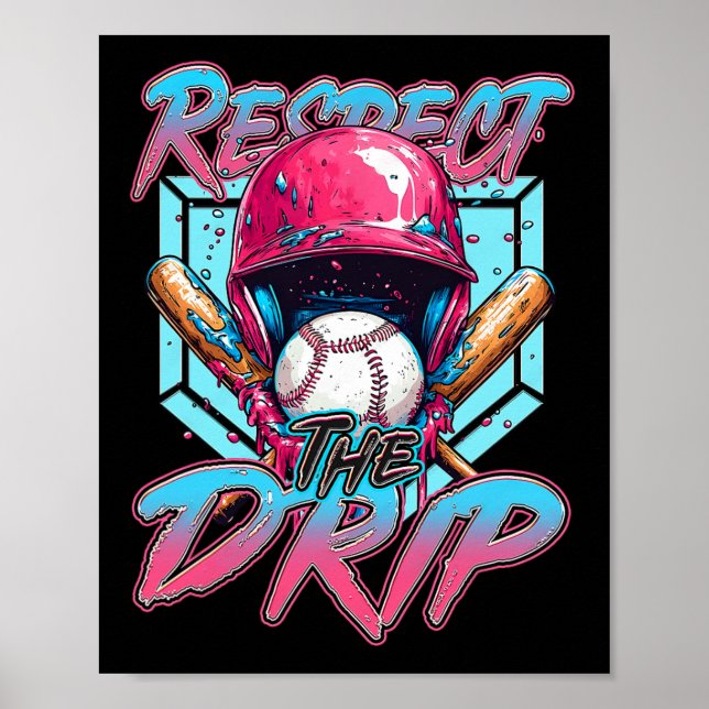 Poster Bysebyll Drip Boys Crianças Sorvete Drip Respeito (Frente)