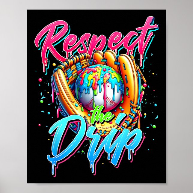 Poster Bysebyll Drip Boys Sorvete Drip Juventude Respeito (Frente)