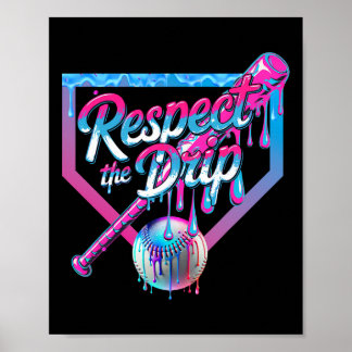 Poster Bysebyll Drip Para Meninos Sorvete Drip Juventude 