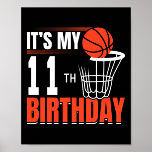Poster Bysketbyll - É o meu aniversário de 11 anos