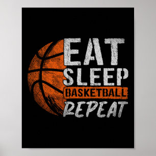 Poster Bysketbyll Player Come Sleep Bysketbyll Repete Bys