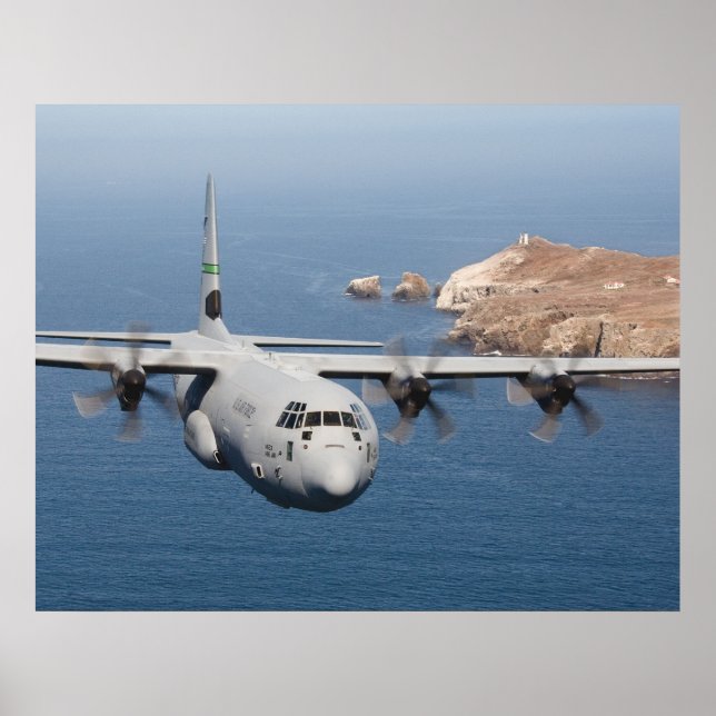 Poster C-130 Hércules (Frente)