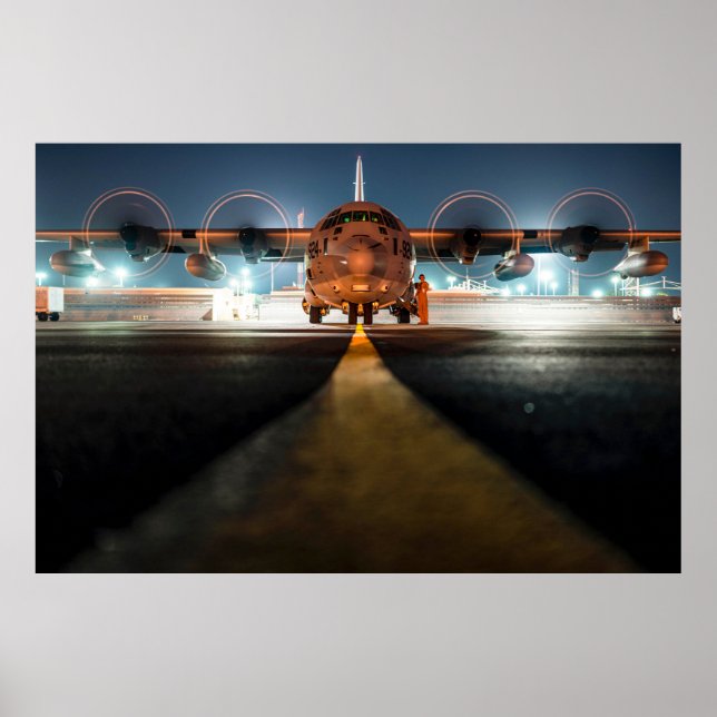 Poster C-130 Hércules (Frente)