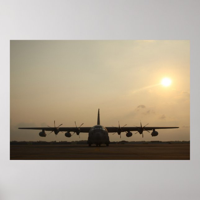 Poster C-130 Hércules (Frente)