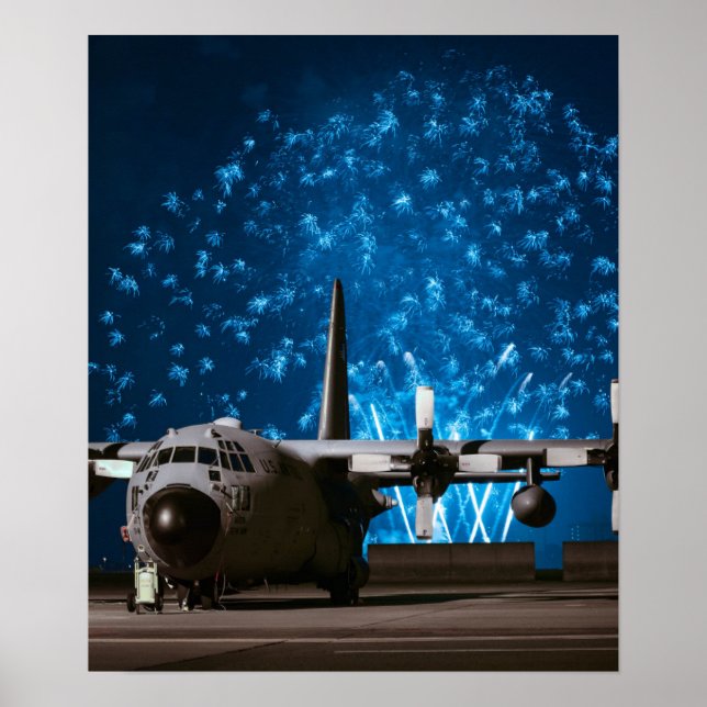 Póster C-130 Hércules (Frente)