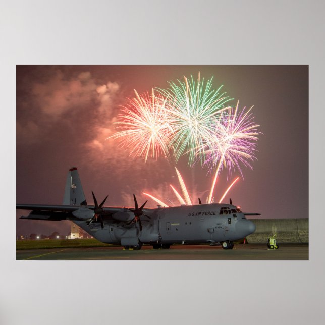 Poster C-130 Hércules (Frente)