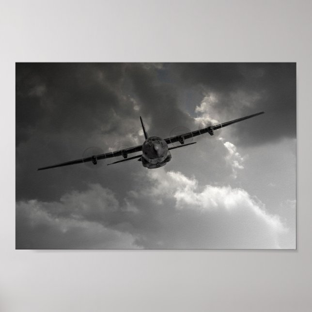 Poster C-130 Transportes (Frente)