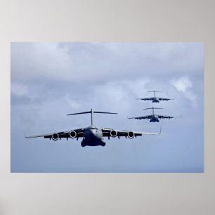 Poster C-17 Aeronaves Globemaster III