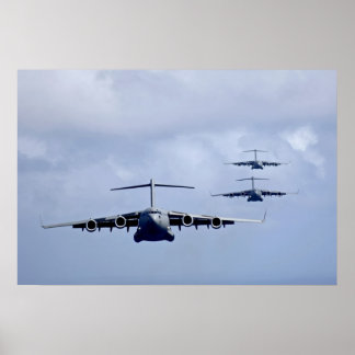 Poster C-17 Aeronaves Globemaster III