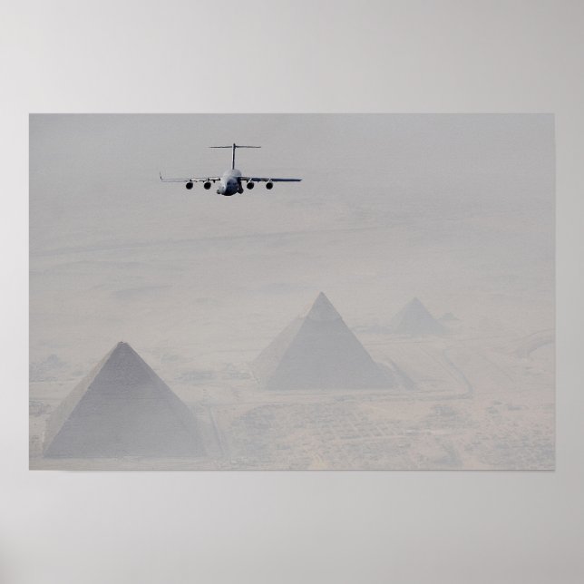 Poster C-17 Aeronaves Globemaster III (Frente)