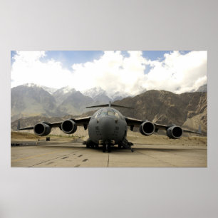 Poster C-17 Aeronaves Globemaster III