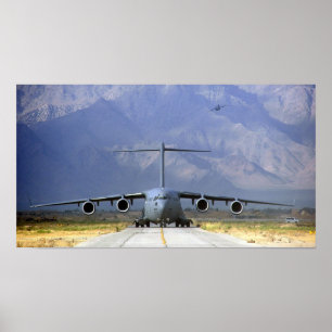 Poster C-17 Aeronaves Globemaster III