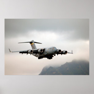 Poster C-17 Aeronaves Globemaster III