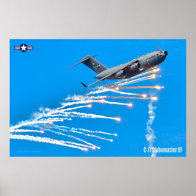 POSTER C-17 GLOBEMASTER III (Frente)