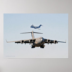Poster C-17 Globemasters