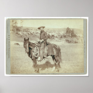 Póster c.1888 "o menino da vaca "