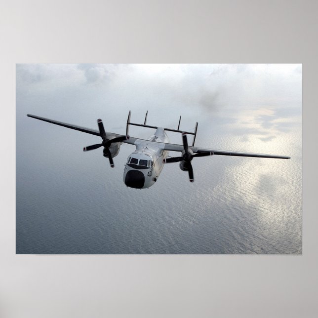 Póster C-2A Greyhound (Frente)