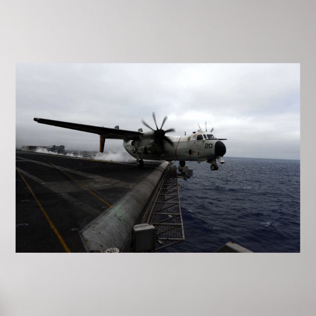 Poster C-2A Greyhound (Frente)