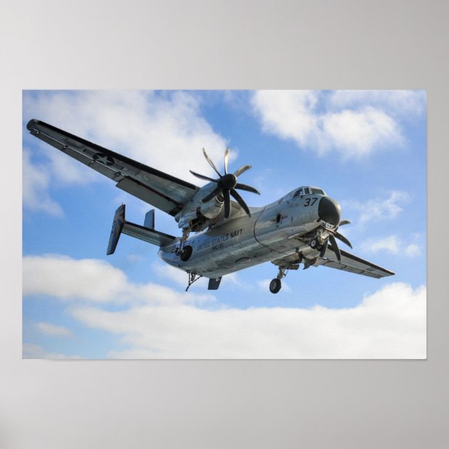 Poster C-2A Greyhound (Frente)