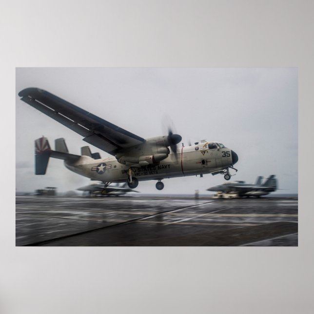 Póster C-2A Greyhound (Frente)