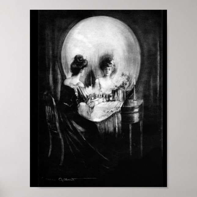 Poster C. Allan Gilbert, tudo é Vanity (Frente)