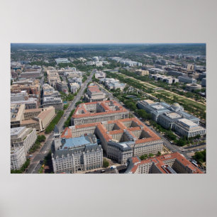 Póster C.C. federal de Washington do triângulo