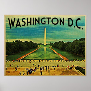 Póster C.C. nacional de Washington da alameda