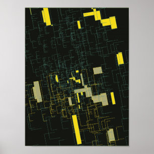 Poster 'C da arte abstracta