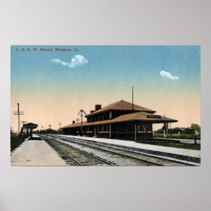Poster C & de estrada de ferro do nanowatt depósito