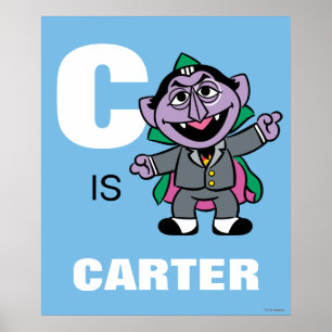 Poster C é de Count von Count   Adicione seu nome