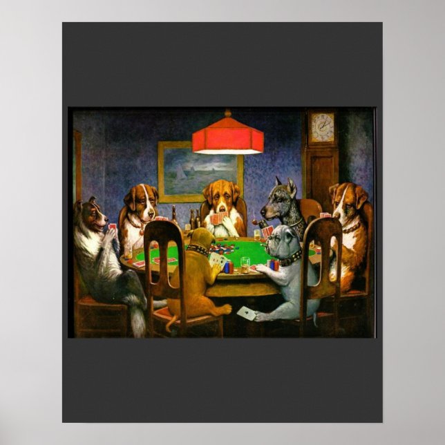 Poster C.M. Coolidge Cão Pets o destino do humor dos (Frente)