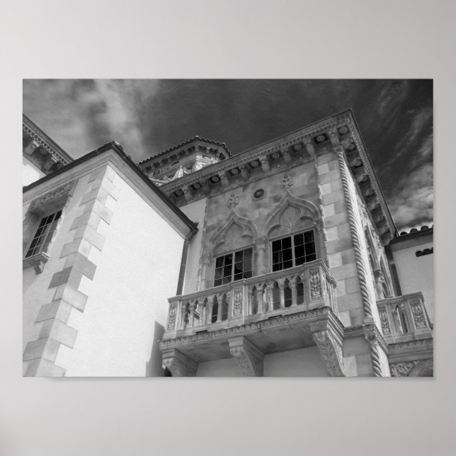 Póster Ca' d'Zan A Mansão John E Ringling Mable FL (Frente)