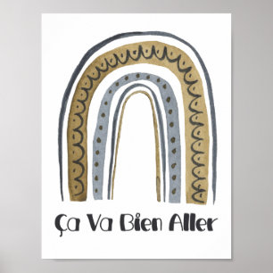 Poster Ca Va Bien Aller French Canada Quebec Montreal