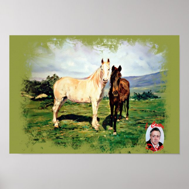 Poster Caballos/Cabalos/Cavalos (Frente)