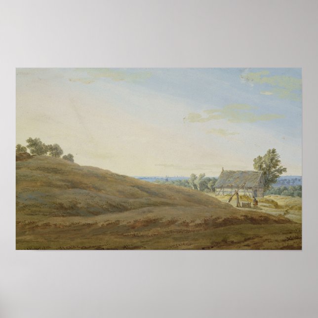 Poster Cabana com poço no Rugen (Frente)