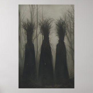 Poster Cabana Sombria Mágica Gótica Wicca Ocultista Arbór