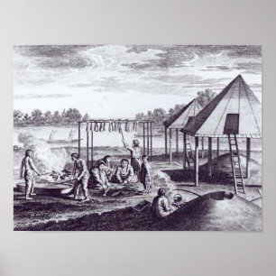 Póster Cabanas do verão