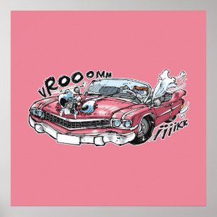 Poster cabbar baba dirige no cadillac rosa