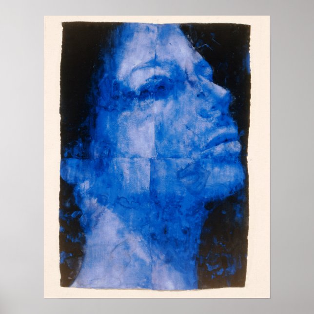 Poster Cabeça Azul 1998 (Frente)