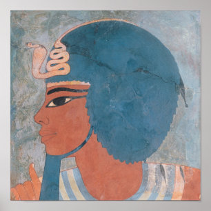 Póster Cabeça de Amenophis III do túmulo de Onsou