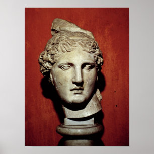 Póster Cabeça de Apollo de Ephesus
